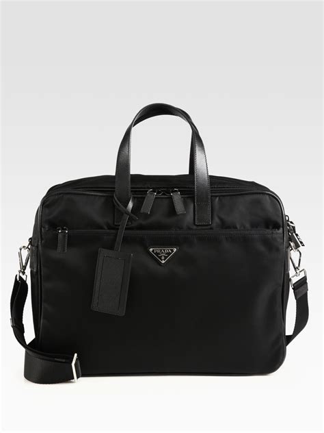 prada black men's bag|prada briefcases men's bags.